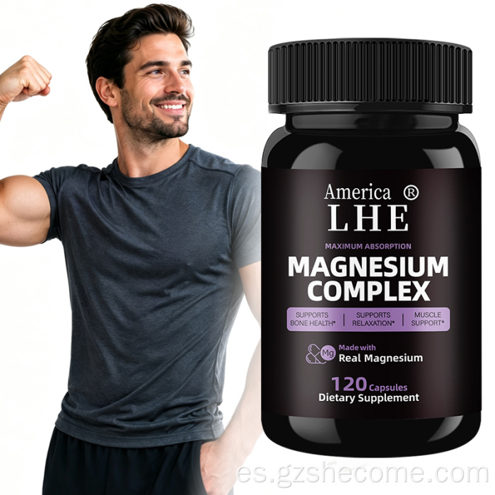 Shecome Complejo de Magnesio Cápsulas Salud Ósea